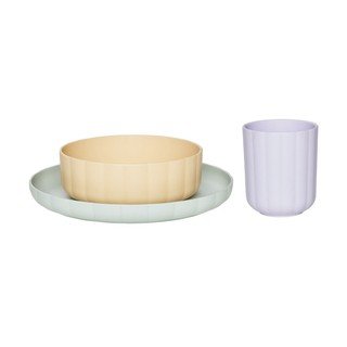 Plastičan dječji set posuđa 3 kom Pullo – OYOY Mini