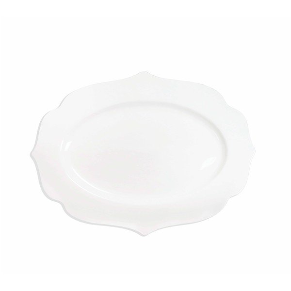Pladanj od new china bone porculana 25x35 cm Queen – Brandani