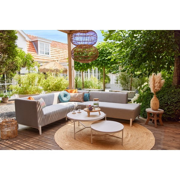 Plavi vanjski jastuk Hartman Jolie, ø 40 cm-image-1