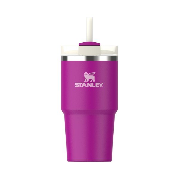 Ružičasta termosica od nehrđajućeg čelika sa slamkom 600 ml Quencher H2.0 FlowState Tumbler Violet Blossom – Stanley