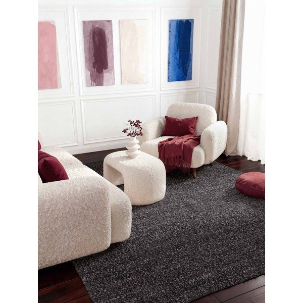 Tamno sivi ručno rađen tepih od boucle tkanine 160x230 cm Notting Hill Portobello – Ted Baker-image-2