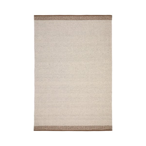 Bež obostrani/ručno rađen vunen tepih 160x230 cm Nifelia – Kave Home