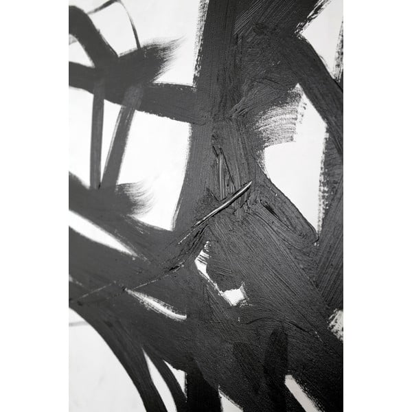 Ručno oslikana slika 100x100 cm Playblack 2 - Malerifabrikken-image-2