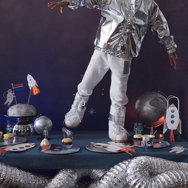 Poklon vrećice u setu 8 kom 11x6 cm Rocket – Meri Meri-image-1