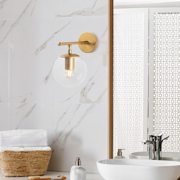 Mjedena zidna lampa Roe – Opviq lights-image-1