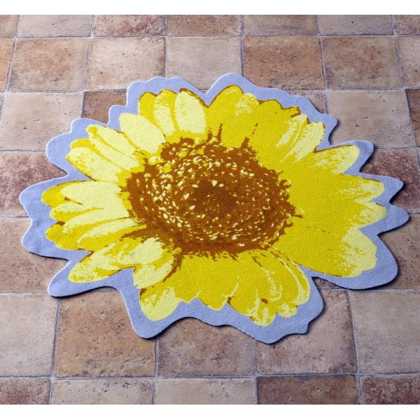 Tepih Special - žuti cvijet, 100 cm