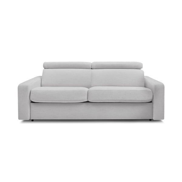 Svijetlo siva sklopiva sofa 215 cm Monaco – Bobochic Paris