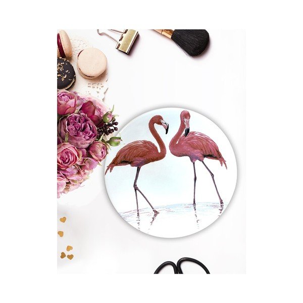 Flamingo keramički tanjur, ⌀ 25 cm-image-1