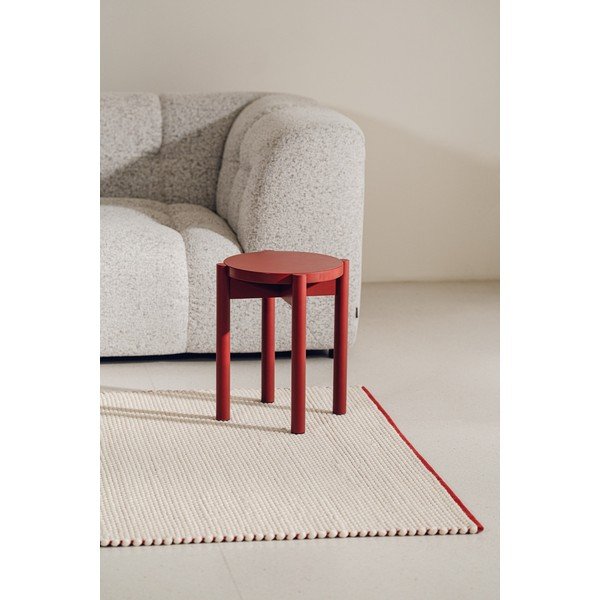 Crveni stolac od masivne bukve Hopp – noo.ma-image-1