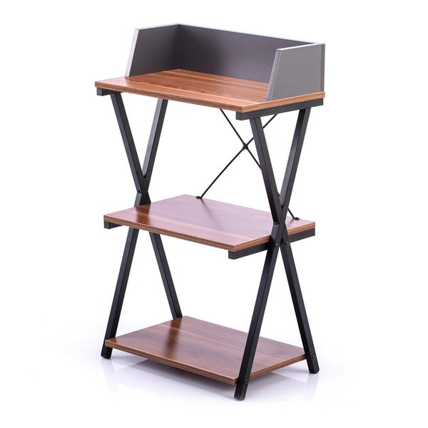 Radni stol s pločom stola u dekoru oraha 30x50 cm Hexe – Homede