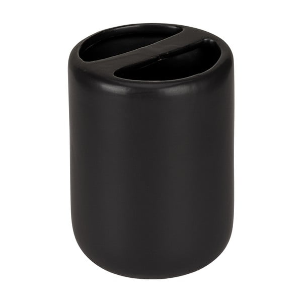 Mat crna keramička čaša za četkice za zube Olinda – Allstar-image-2