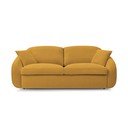 Žuta  sklopiva sofa 235 cm Cezanne – Bobochic Paris