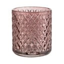 Tamno ružičasta staklena čaša za četkice za zube Atessa – Wenko