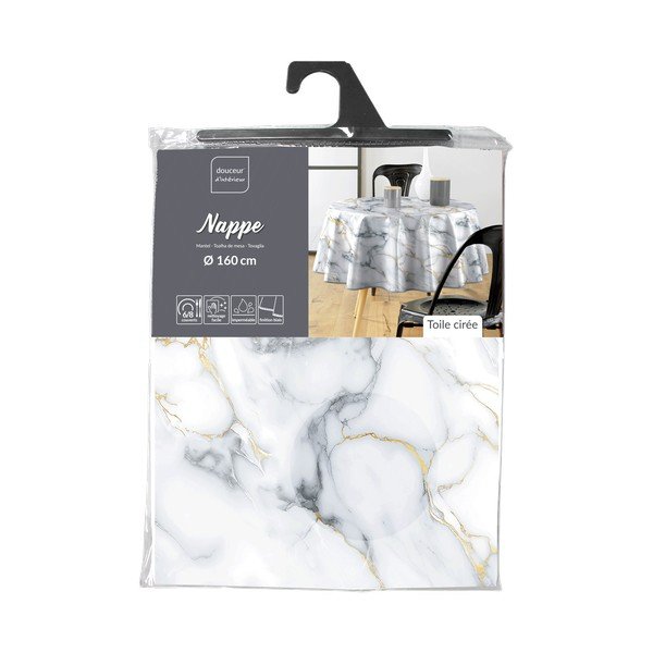 Perivi stolnjak ø 160 cm Marquina – douceur d'intérieur-image-4