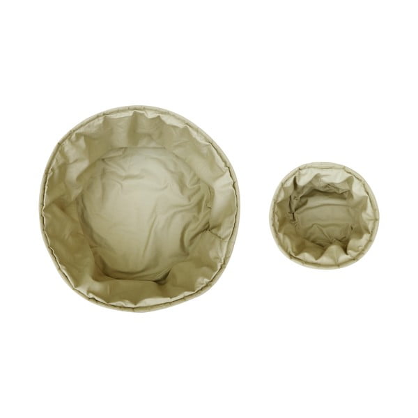 Svijetlo zelene tekstilne dječje kutije za pohranu u setu 2 kom ø 30x20 cm Bambie Olive – Lorena Canals-image-3