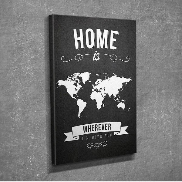 Zidna slika na platnu Dom, 30 x 40 cm-image-1