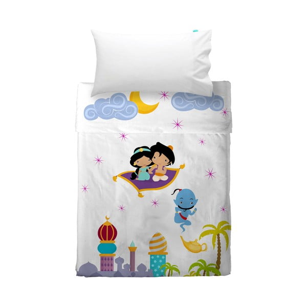 Dječja navlaka za jastuk i prekrivač Lisica Aladin, 120 x 180 cm