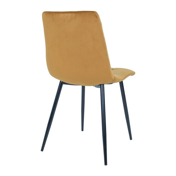 Žute podstavljene blagovaonske stolice u setu 2 kom Middelfart – House Nordic-image-4