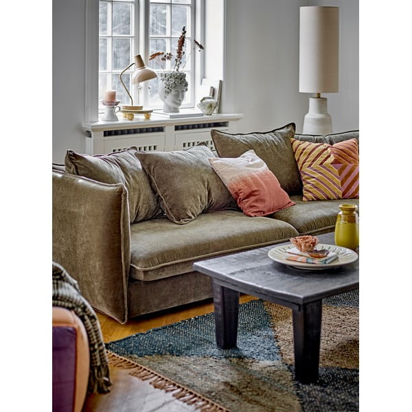 Krem stojeća svjetiljka s tekstilnim sjenilom (visina 113 cm) Linetta – Bloomingville-image-1