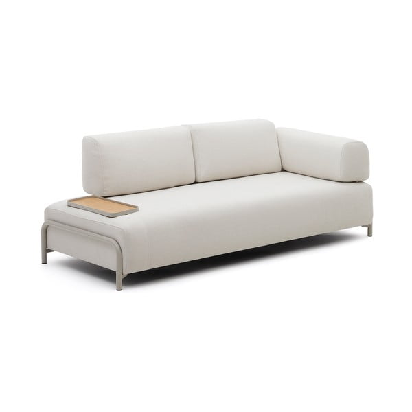 Bež sofa od šenila 232 cm Compo – Kave Home