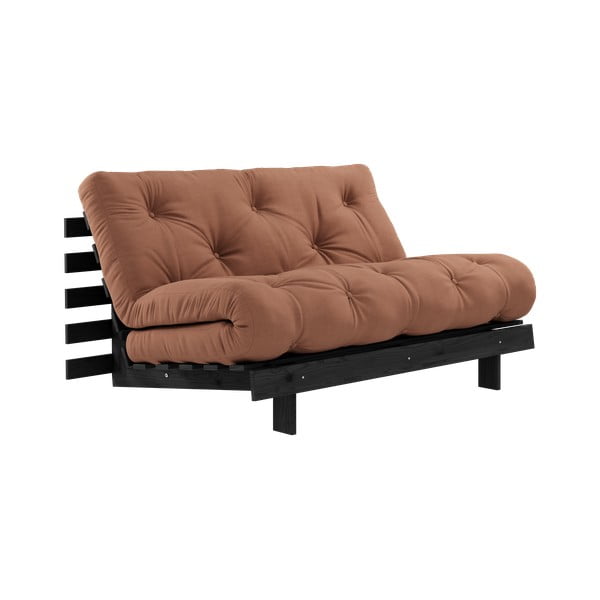 Ciglasta sklopiva sofa 140 cm Roots Black Night – Karup Design