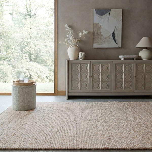 Krem ručno rađen tepih 120x170 cm Finley – Flair Rugs-image-1