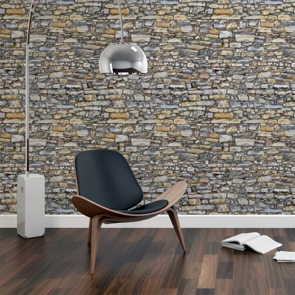 Ambiance Materials Stones of Vaucluse zidna naljepnica, 40 x 40 cm