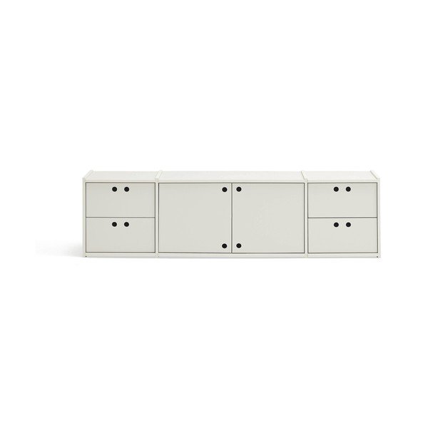 Krem TV komoda 157x42x40 cm Wally – Teulat