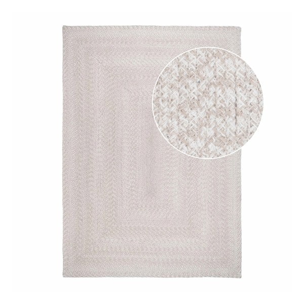 Krem vanjski tepih od recikliranih vlakna 200x300 cm Menorca – House Nordic