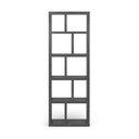 Siva biblioteka u betonskom dekoru 70x198 cm Berlin – TemaHome