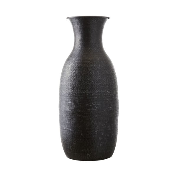 Metalna vaza Blova crna, 65 cm