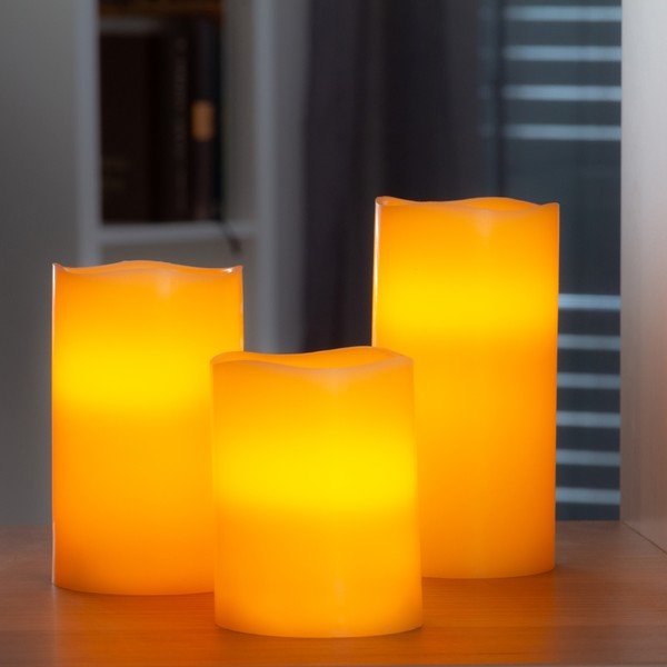 Set od 3 InnovaGoods LED svijeće-image-1