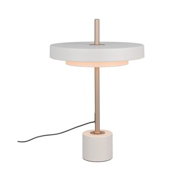 LED stolna lampa s mogućnosti zatamnjivanja boje slonovače (visina 45,5 cm) Keaton – Trio