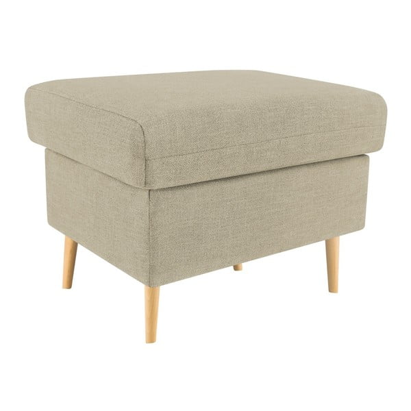 Bež tabure za noge Mazzini Sofas Iris-image-3