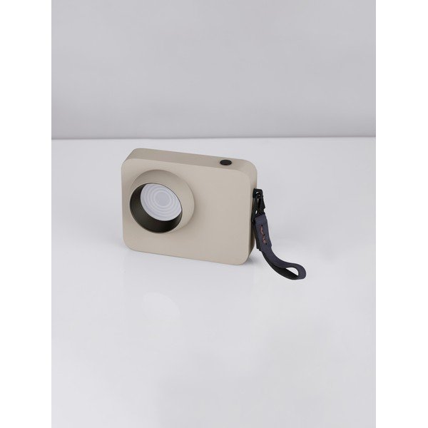Bež metalna LED stolna lampa s mogućnosti zatamnjivanja (visina 11 cm) Kedros – Nova Luce-image-3