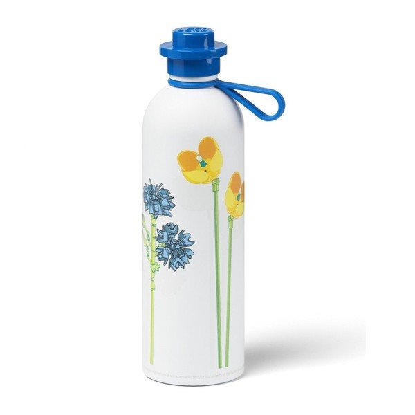 Bijela/plava dječja termosica 560 ml Meadow Flowers – LEGO®
