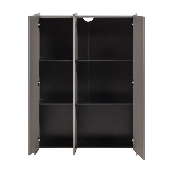 Sivi ormarić u dekoru jasena 102x140x44 cm Brock – WOOOD-image-3