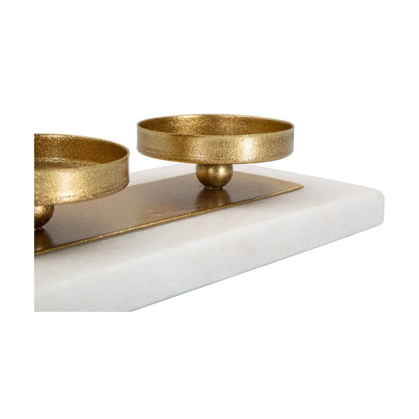 Svijećnjak u zlatno-bijeloj boji Mauro Ferretti-image-3