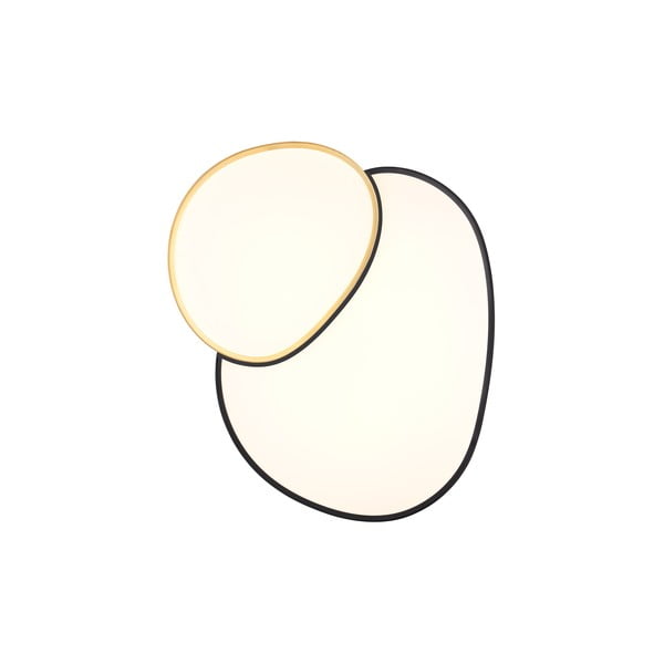 Crna/u zlatnoj boji LED stropna svjetiljka 63.5x77 cm Rise – Trio-image-1