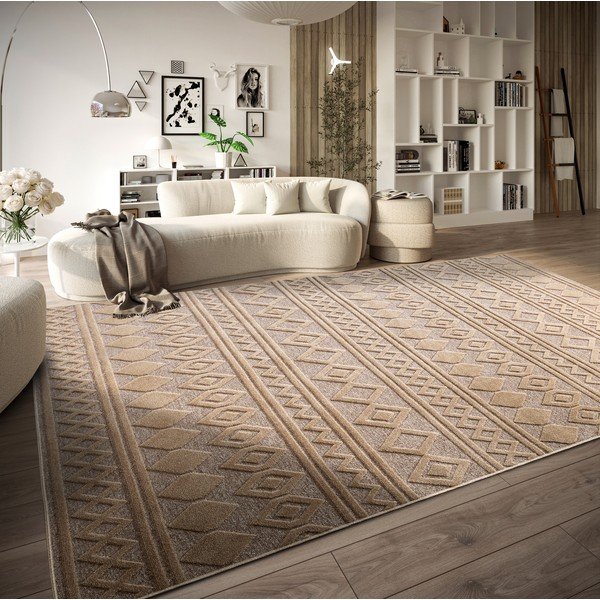 Bež tepih od recikliranih vlakna 200x290 cm Catherine – Villeroy&Boch-image-1