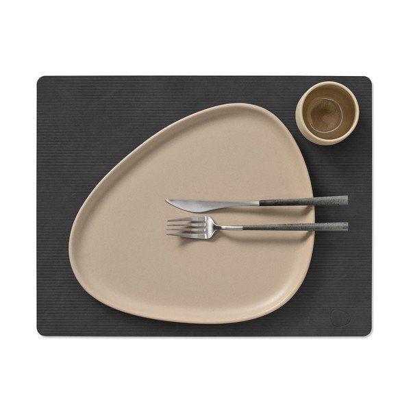 Podmetač od eko kože 35x45 cm Square L Corduroy – LIND DNA-image-2