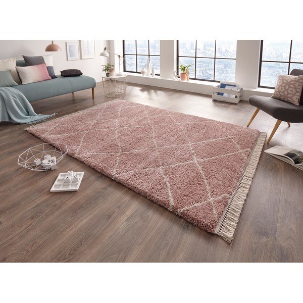 Ružičasti tepih 160x230 cm Bertha – Hanse Home-image-1