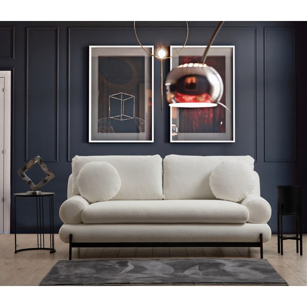 Krem sofa 188 cm Livorno – Artie-image-1