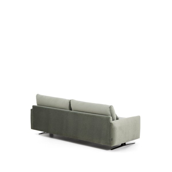 Zelena baršunasti sofa 240 cm Veliro – Kave Home-image-4