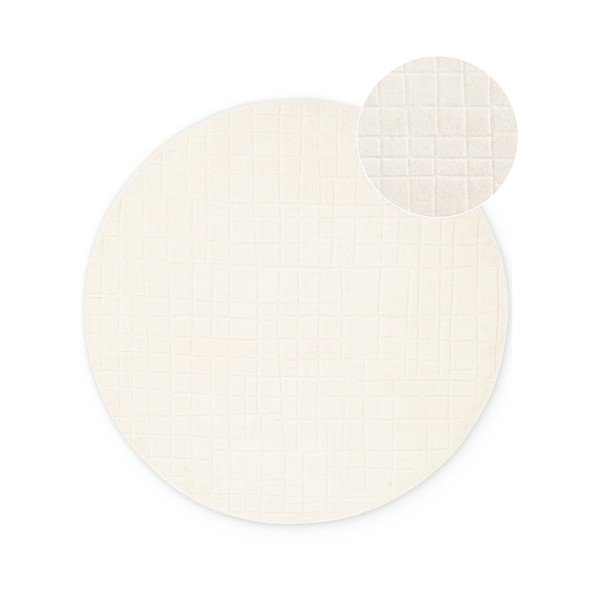 Krem vunen okrugao tepih ø 160 cm Kenso – Villeroy&Boch