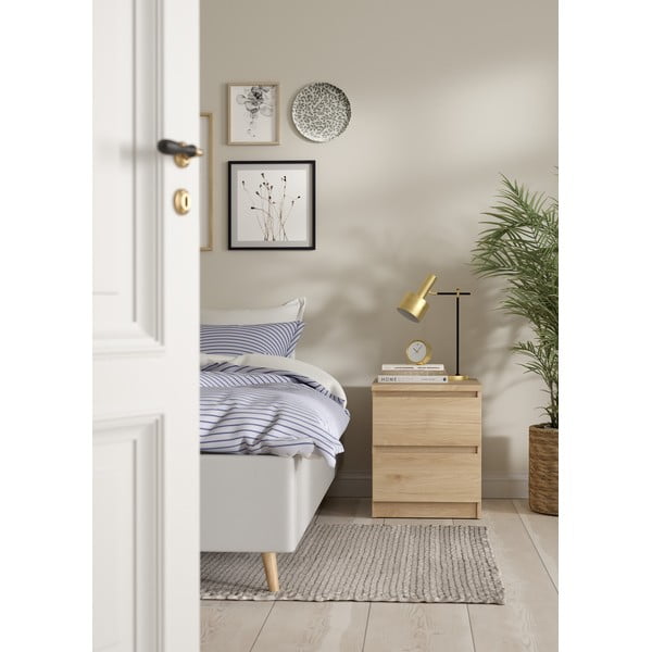 Noćni ormarić u dekoru hrasta Naia - Tvilum-image-1