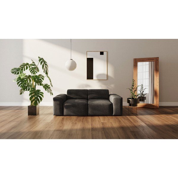 Antracitno siva sofa 205 cm Fluvio – MESONICA-image-1
