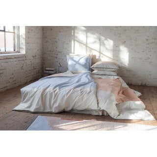 Svijetlo plava posteljina za krevet za jednu osobu/za produženi krevet od pamučnog perkala 140x220 cm Colore – Mette Ditmer Denmark