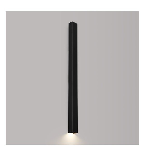 Crna metalna zidna lampa FREYA – Thoro-image-2