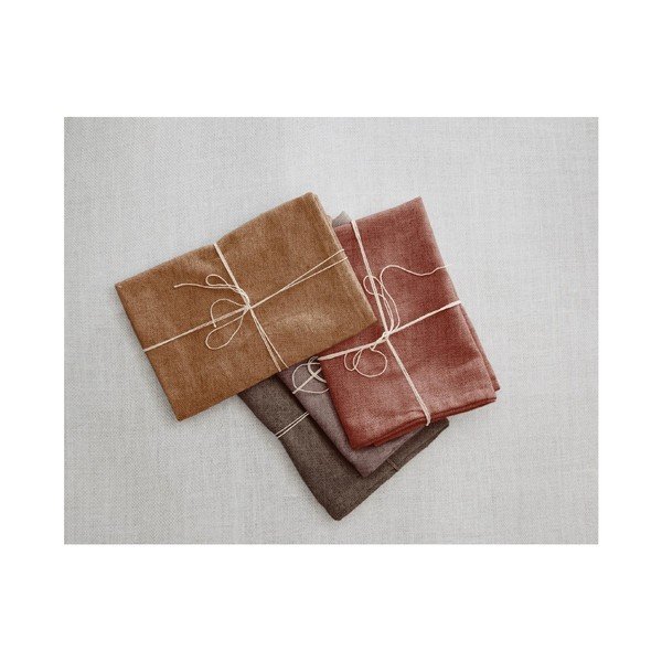 Set od 4 platnena ubrusa s lanom Really Nice Things Red Gradient, 43 x 43 cm-image-2